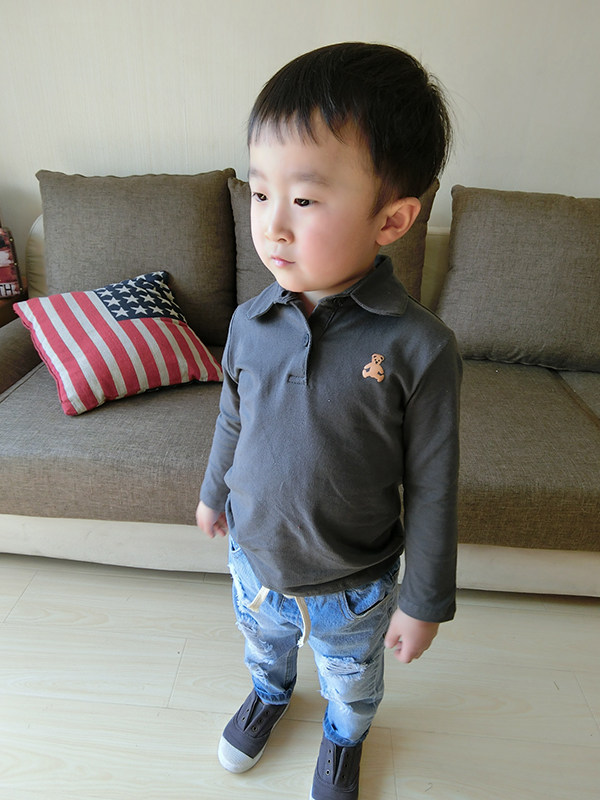 Chemise garcon à manche longue - Ref 2075838 Image 12