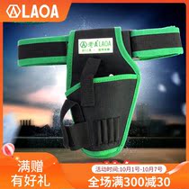 Old a tool kit multifunctional electric drill kit repair running bag durable electrical hanging bag bag woodworking durable large capacity