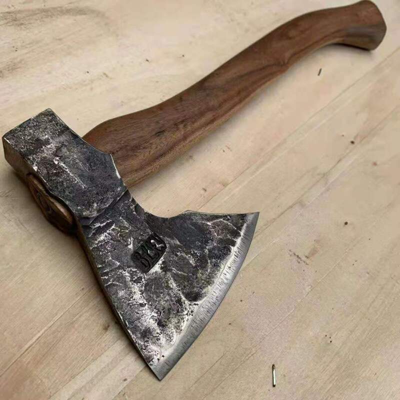 Bearing Steel Forged Outdoor Axe Battle Axe Nordic Russian Indian Axe Camping Axe for Chopping Wood Survival