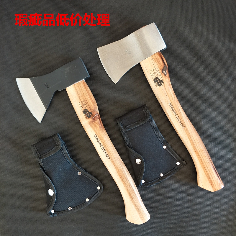 Outdoor axe camping axe Indian battle axe hand forged axe manganese steel self-defense vehicle made with mountain axe