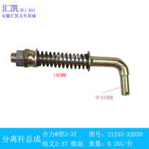 Hangzhou 2-3 tons Heli forklift @ gearbox separation rod assembly cone nut 21235-32030