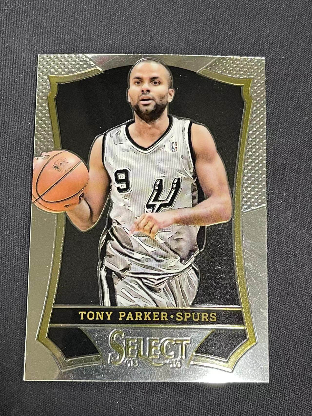 2013-14 Panini Select #72 Tony Parker Star Card