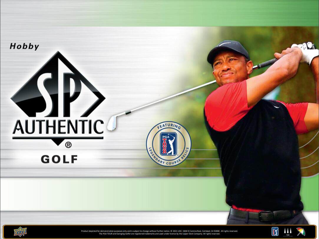 2021 Upper Deck SP Authentic Golf Box Licensed Star Cards - Taobao product photo 6