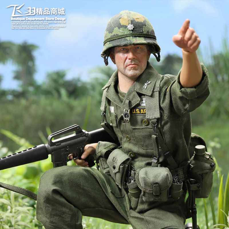 Feiyu New Product Did Vietnam War U.S. Army Colonel Moore 1/6 Scale Action Figure V80174