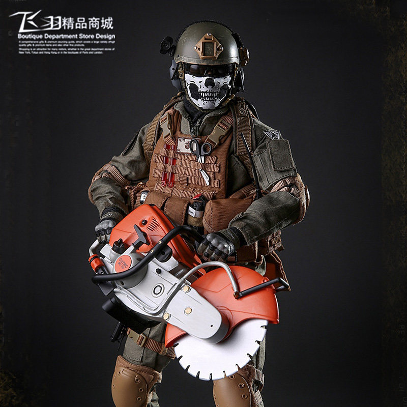 KINGS TOY USMC U.S. Marine Corps Special Response Squad 1 6 Soldier Model KT-8005