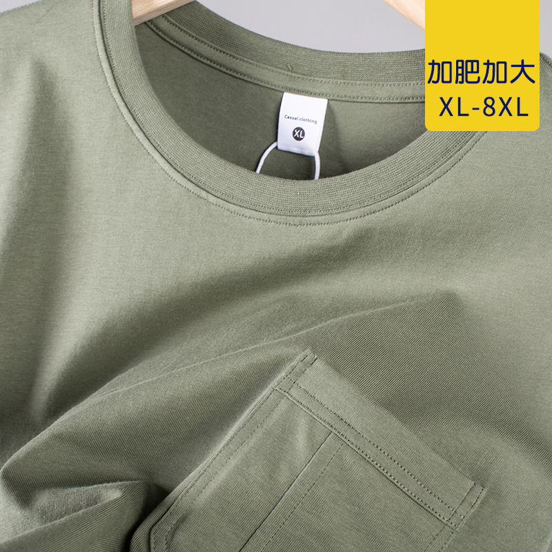 Men's Summer Oversized Loose Cotton Short-Sleeve T-Shirt for Big and Tall, Versatile Round-Neck Tee for Export Men's Summer Oversized Loose Cotton Short-Sleeve T-Shirt for Big and Tall, Versatile Round-Neck Tee for Export