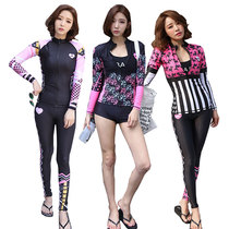 Korean version of diving suit diving suit jellyfish coat Lady split long sleeve sunscreen thin