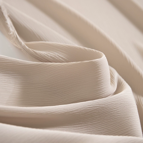 Haoduo High -end Sell Color Elastic Matte Mulberry Satin Clate Ingredients Светь плиссированная рубашка платья ткань