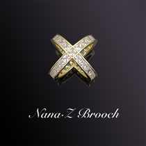 Na Lido High feeling small square towels buckle silk towels with big clothes buckle Japan-ROK accessories X Type of waist deity Casket Spot