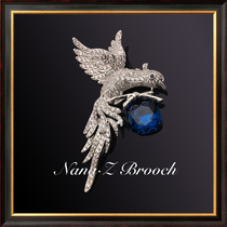 Na Lidado nanaz brooch Old Eagle Chest Stitch Suit Pins man Temperament Brooch 100 Lap Inlays