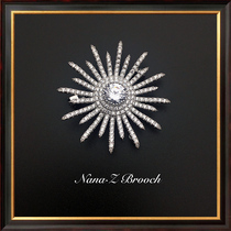 Nana Z Sun Flower Brooch Brooch Brooch Brooch South Korea Atmospheric Lady Brief LITTLE WEST ASSEMBLY DECORATION SIMPLE AND GENEROUS
