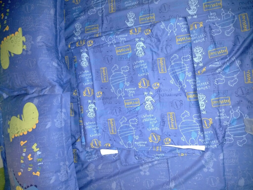 水星家纺 纯棉卡通四件套儿童