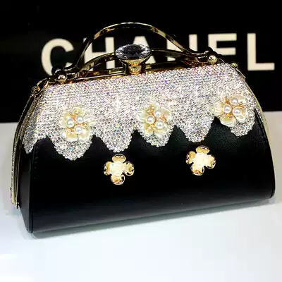 Diamond Crystal Hand bag full diamond clutch clutch fashion dress bag banquet bag evening bag shoulder shoulder bag