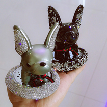 Mercedes-Benz BMW Audi car incense film creative perfume Stone car ornaments high-end aromatherapy car accessories puppy tide