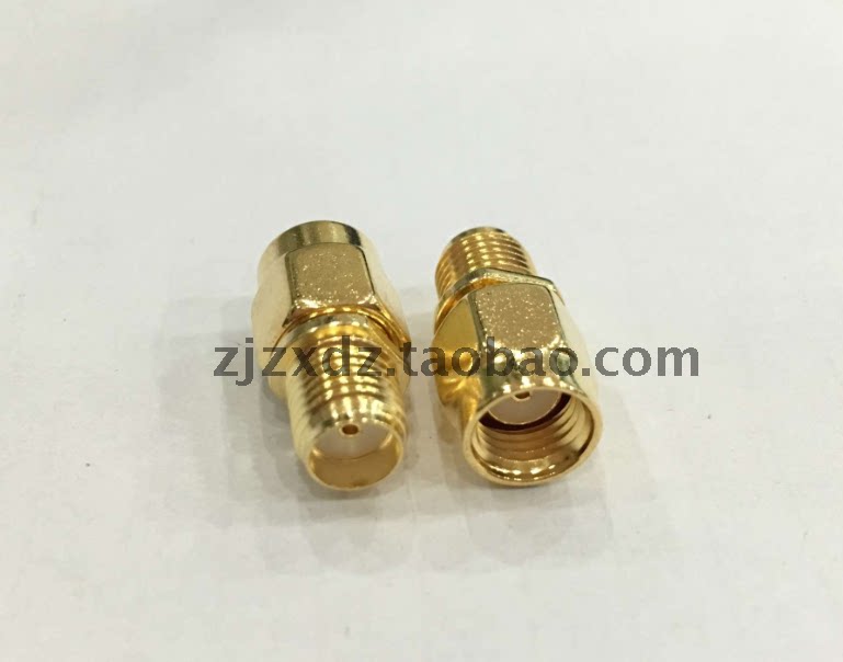 Antenna instrument Test Adapter RP SMA-JK inner screw inner hole to outer screw inner hole counter pole adapter