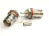 Pure copper RF Q9 female seat BNC-KY-1 5 through panel wiring coaxial connector