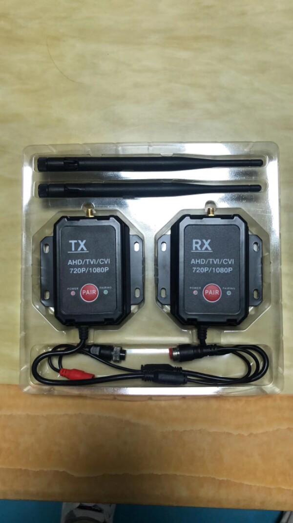 2 4G Wireless aerial photo monitoring film transmitter simulates AHD high-definition transceiver map transmission system 1080P resolution