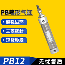 Stainless steel round pen-shaped small cylinder PB12*25 50 10 75 100 125 150 175 200SU