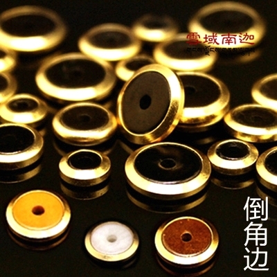 Recommended] Wing without fade in imports 18K packets of gold clad coconut shell gold sepp 6MM8MM10MM diy