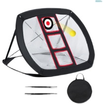 New golf chef bar practice mesh square cutting grid for golf practice net to fold cut ball delivery