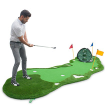 Golf Putter Green indoor with slope difficulty green office can be customized