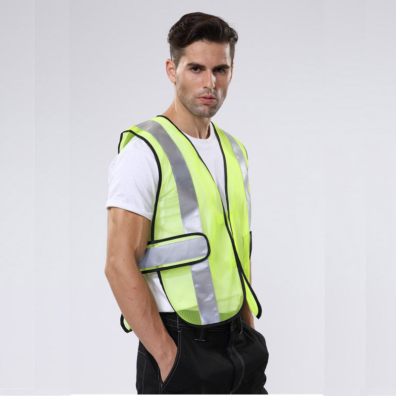 Great Uncle Fluorescent Reflective Material Traffic Municipal Sanitation Reflective Vest 3M Visual Lie A108 reflective waistcoat