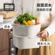 Can drain and wash the vegetable pot, frost, can be stacked and multi-layered