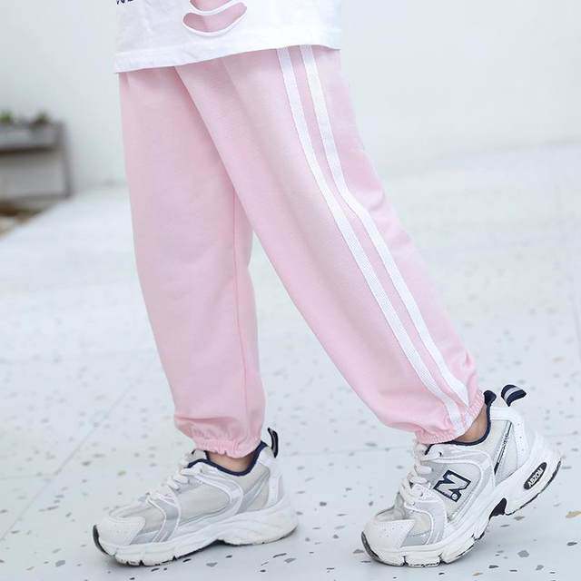 2023 ເດັກຊາຍ Anti-Mosquito Pants Summer Clothes Spring and Summer Baby Clothes Baby Korean Thin Trendy Sports Pants Air Conditioning Pants B