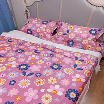 Pure cotton hipster four-piece retro Chinese floral 200*230 double single quilt cover pastoral national style quilt cover