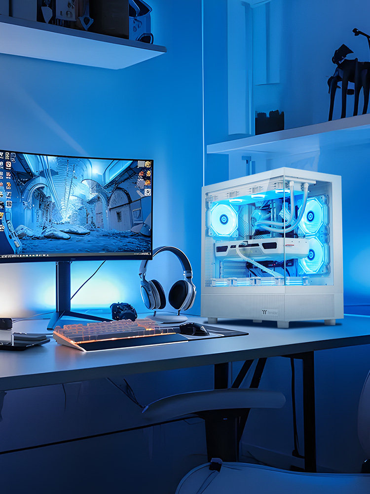 [National Subsidy 10% + Additional Billion-Dollar Subsidy]Ningguo America I7 14700Kf/265Kf/Rtx5070Ti/5080 High-End Gaming Design Rendering Assembled Desktop Computer Complete Set