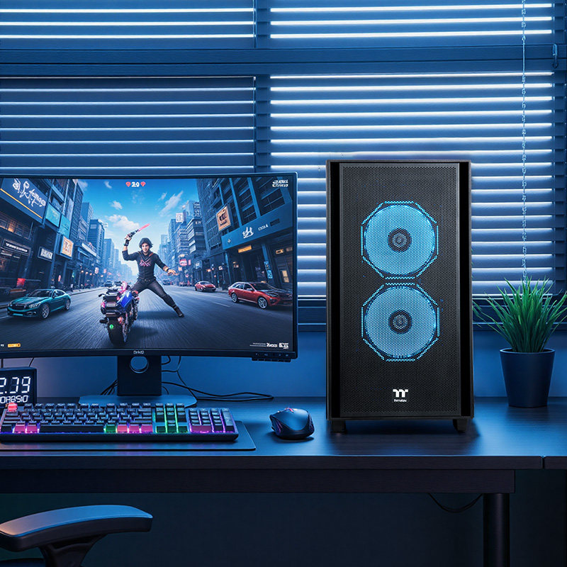 [National Subsidy 10%] Ningmeiguo Diwu Huo Complete Desktop Computer I5 12400F/1660S/Rtx3050/3060/5050 for Gaming, Office Work, Design, DIY Computer Mainframe