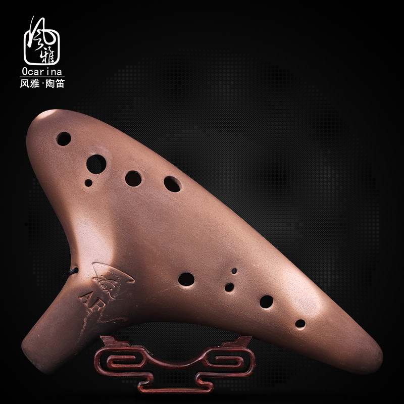 Fengya Ocarina retro 12-hole alto F-tone Ocarina Ocarina 12-hole primary school teaching materials