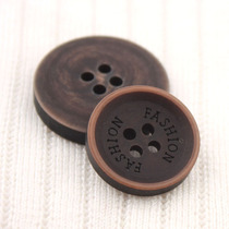 Coats High-end Buttons for Men and Women Suit Button Resin Letters Vintage Coats Shirt Twist Buckles