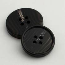 High-end Resin Suit Jacket Windcoat Cuffs Western Pants Striped Resin Four Eyes Men And Women Universal Button Buttons