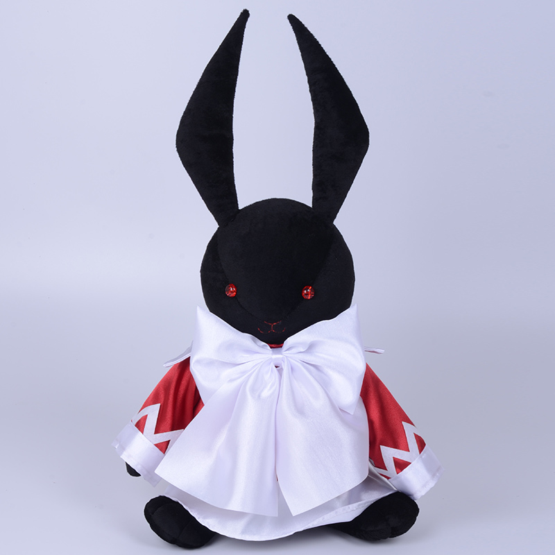 Pandora Hearts Alice Bloody Black Rabbit Cosplay Prop Anime Plush Doll Rabbit