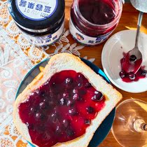 Large Xingan Ridge blueberry jam fruit jam bread sandwich daub with milk tea shop for baking with fruit and fruit jam