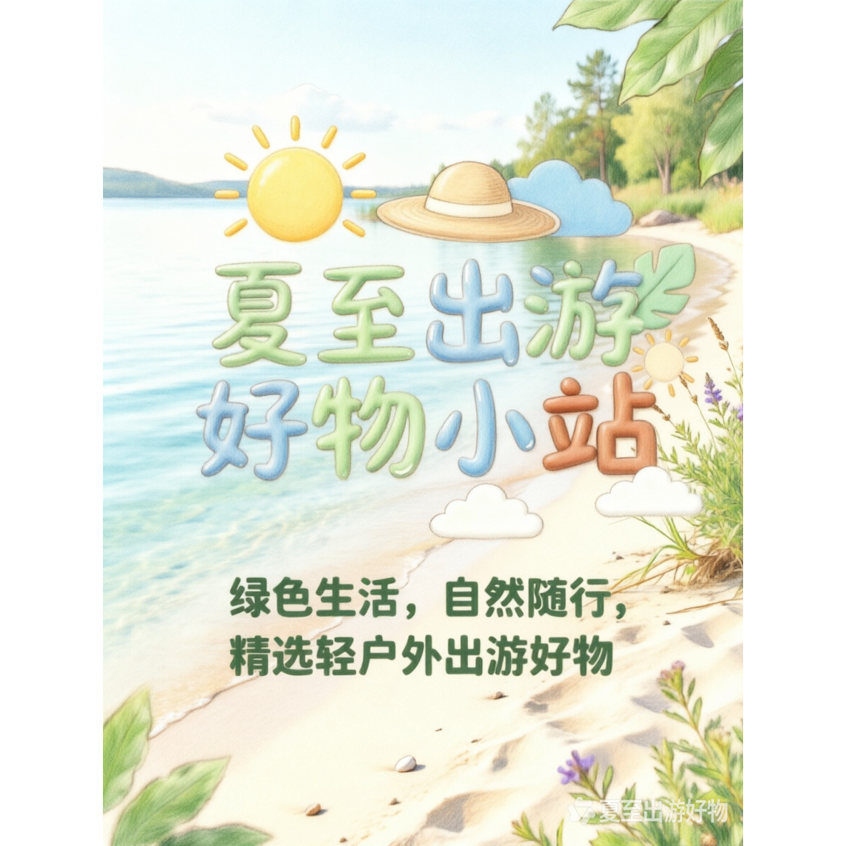 夏至出游好物小站的LOGO