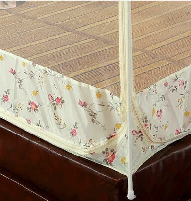 màn chống muỗi yurt vận chuyển 1,7 Mega vải cửa ba mã hóa cao đáy đáy 1.8m 1,5 m 1.2 - Lưới chống muỗi màn giường ngủ