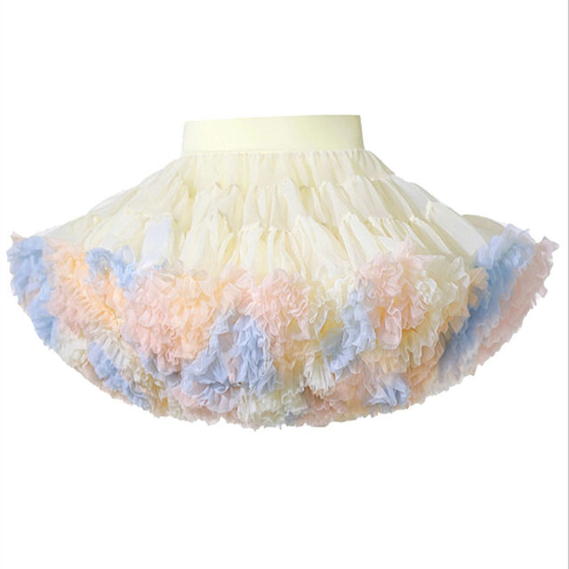 ເດັກຍິງ tutu skirt ຮຸ່ນທີສອງ tutu skirt bunny bulging princess plus puff skirt cake skirt tutu skirt clearance