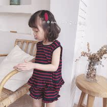 South Korea imported wool hairpin childrens autumn and winter new wild bangs clip baby hairpin hair accessories parent-child wear