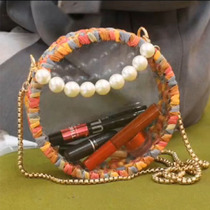 Plexiglass custom high transparent plastic acrylic sheet Hyuna woven bag handmade diy board accessories round