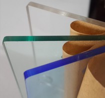 Transparent acrylic plate Plexiglass plate Transparent plastic plate Experimental material 10*10cm thick 10mm