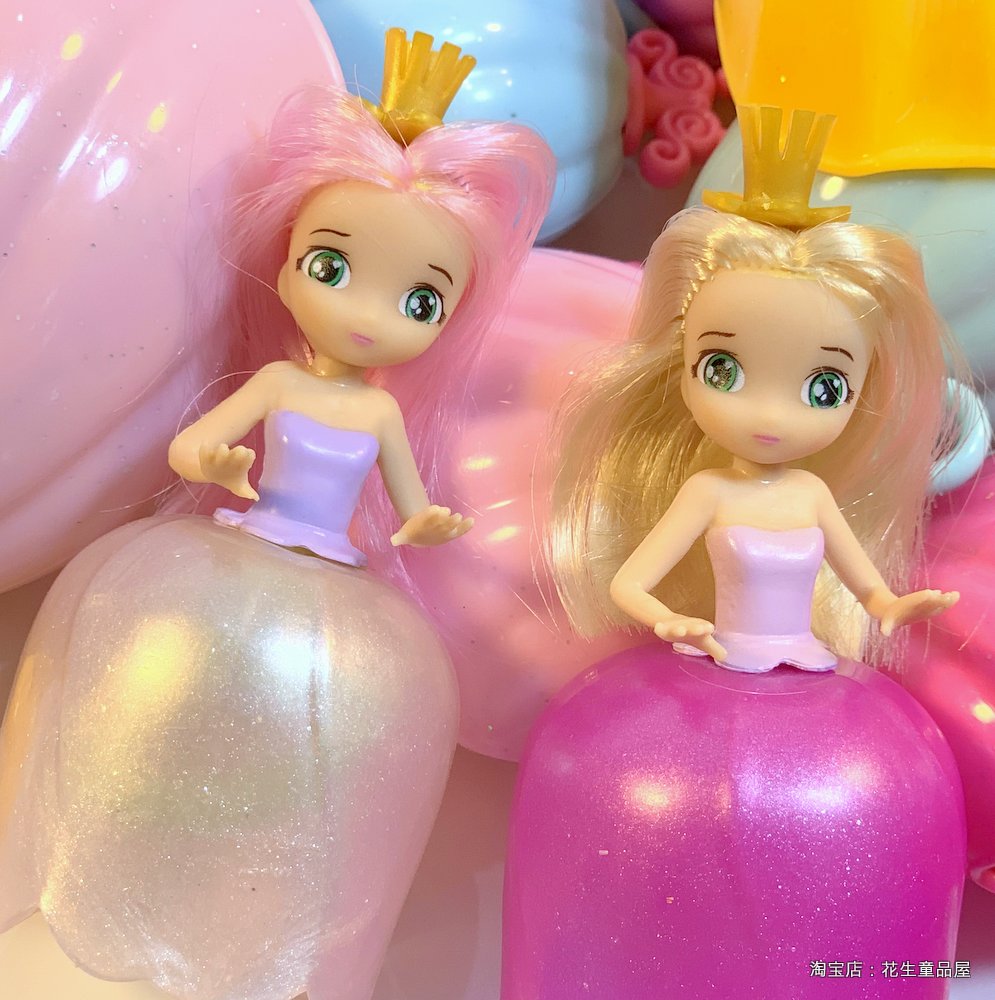 Children Novelty Fun Little Toy Changing Body Dolls Flowers Fairies Mermaid Costume House Wine Toy Girl Little Gift