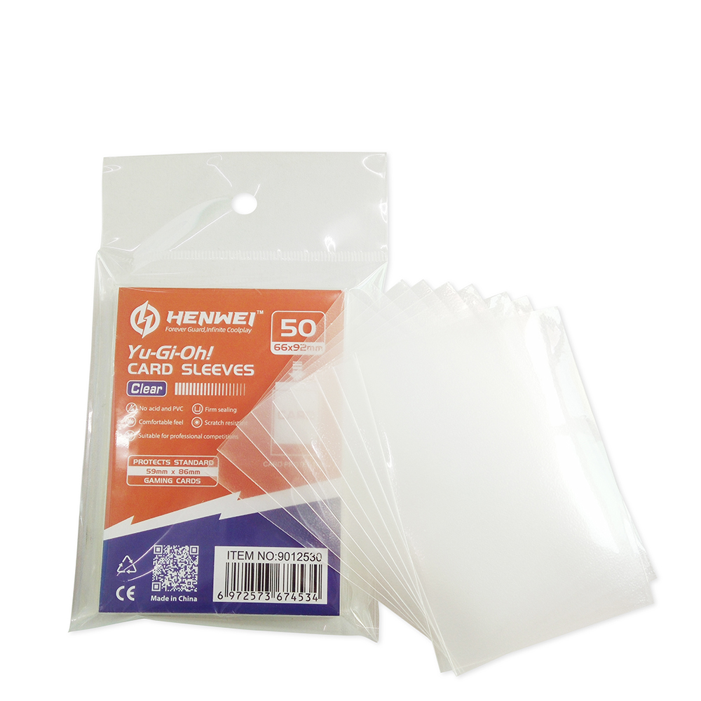 Wang DTCG Frosted coat 66x92 69x94 card set Hengwei transparent suit