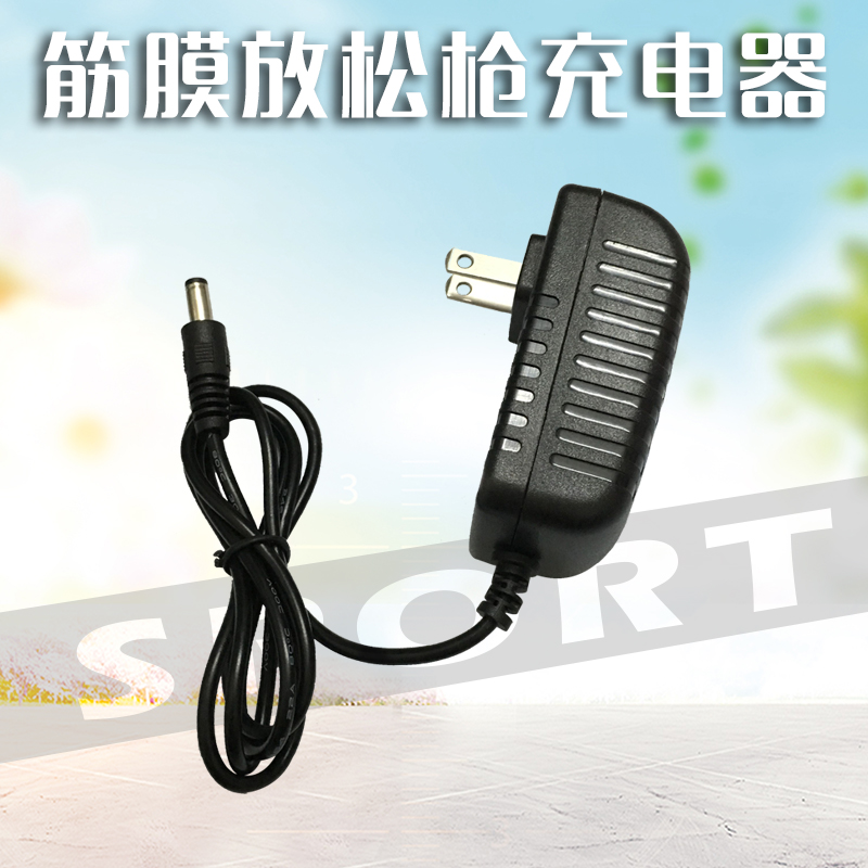 Fascia gun charger Universal electric 8 4V massager 12V Foam shaft 25 2V charging cable 16 8V 24V