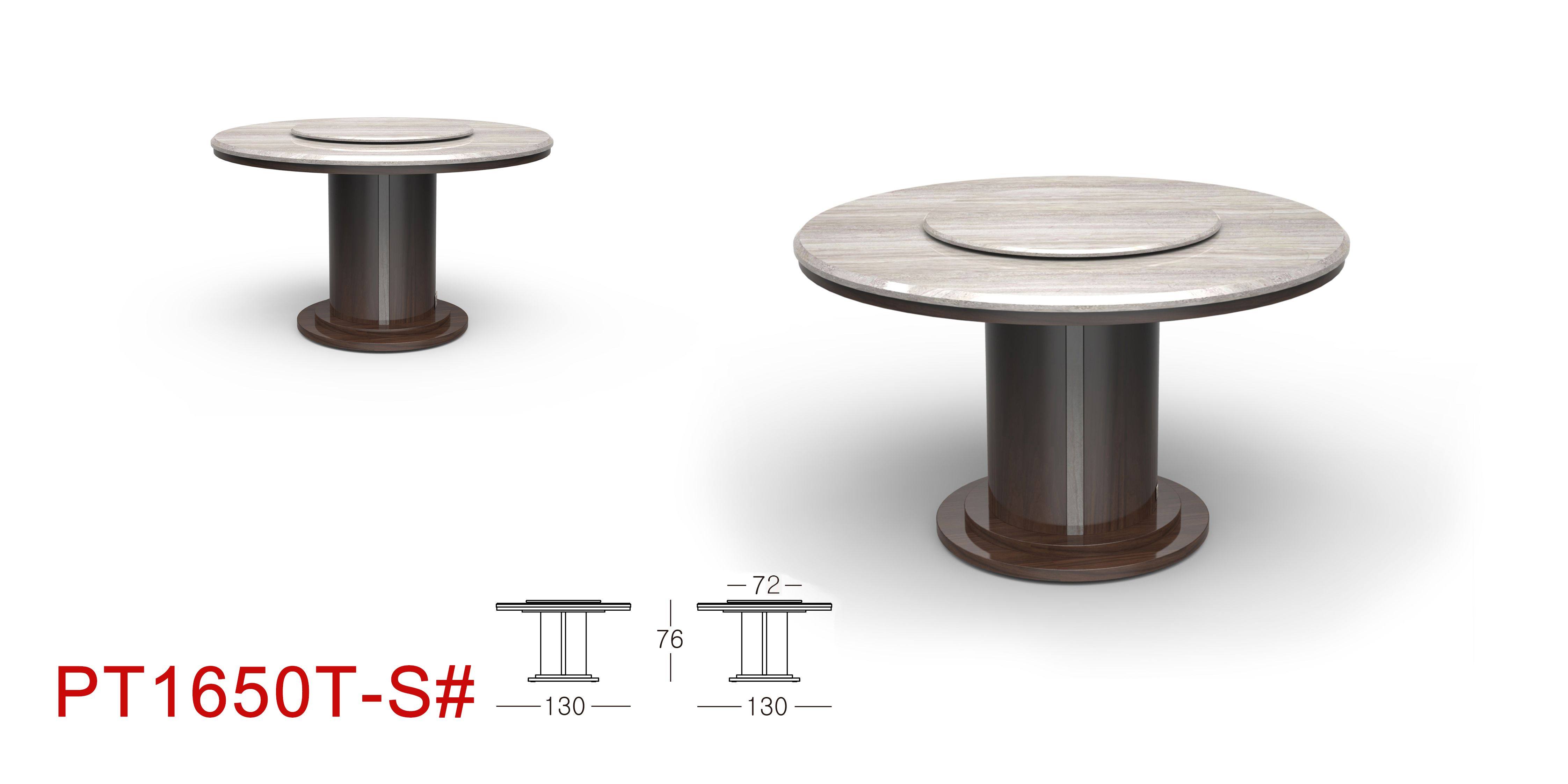 Gu Home Modern minimalist natural marble table PT1650T