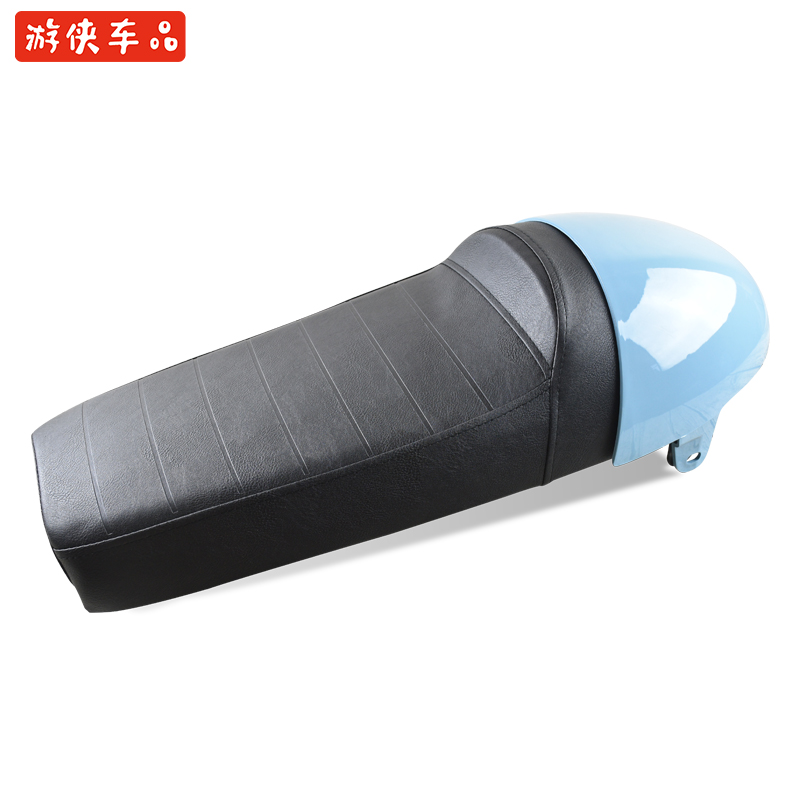 Light Riding 4W Cruise 250 Black 7 Retro Locomotive Retrofit Coffee Hump B7 Cushion Seat Cushion Bag in the back seat