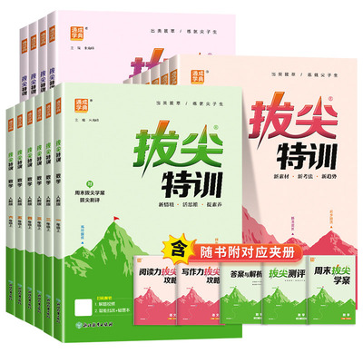 2026秋拔尖特训全年级同步课时作业本