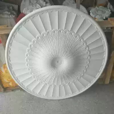 92 cm diameter plaster living room light plate Ceiling ceiling lamp holder decoration