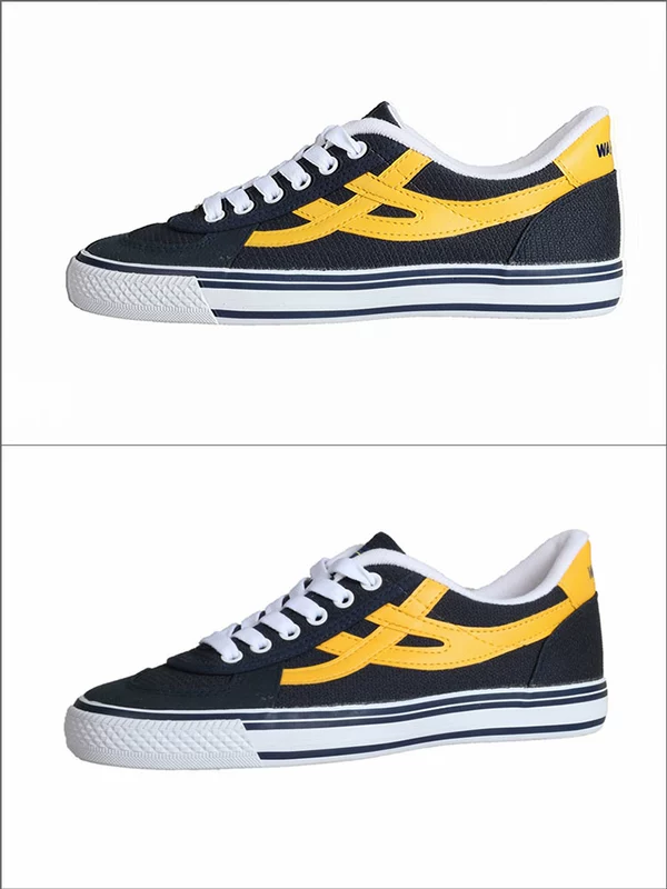 Kéo trở lại sneakers lưới lưới thoáng khí giày thấp để giúp với thịt bò gân dưới mềm giày không trượt giày bóng bàn WK-2